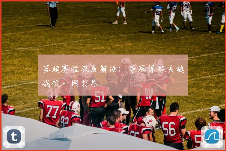 苏超赛程深度解读：争冠保级关键战役一网打尽